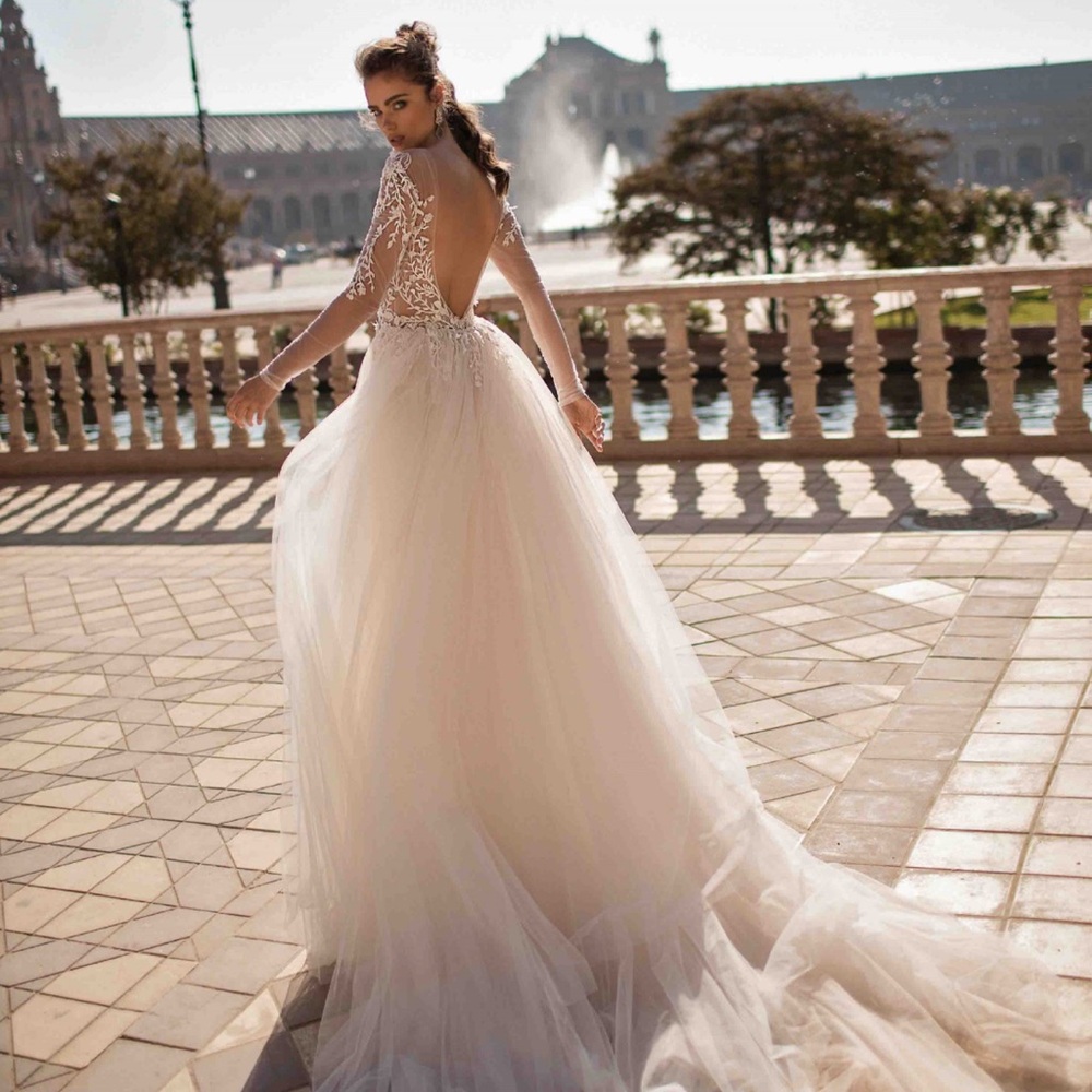 Berta Bridal 18-116 Overskirt only, gorgeous! - Picture 5 of 10